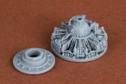 1:48 Grumman F4F-4 Wildcat - 3D-Printed Engine Set (for Academy Kits)