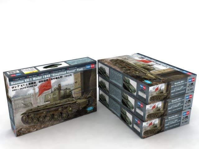 1:48 Russian KV-1 Model 1942 Simplified Turret