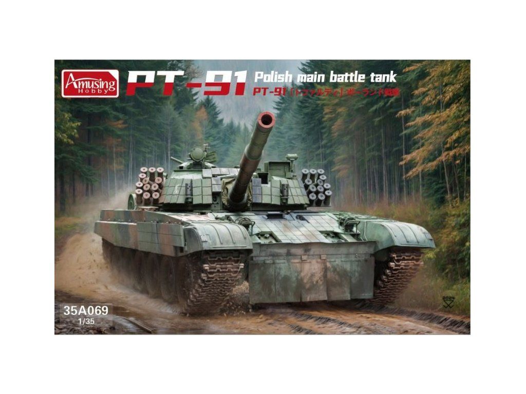 1:35 PT-91 Polish Main Battle Tank