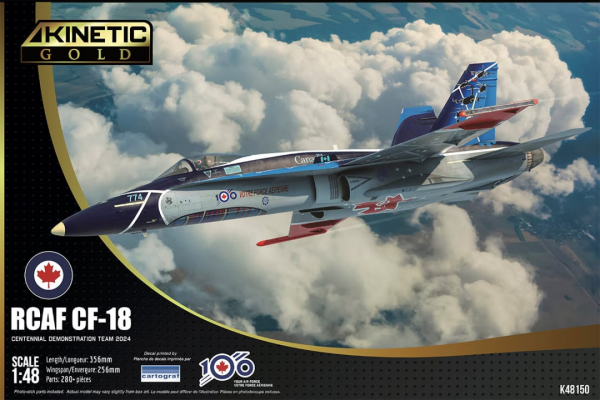 1:48 CF-188A RCAF Centennial Demo Team