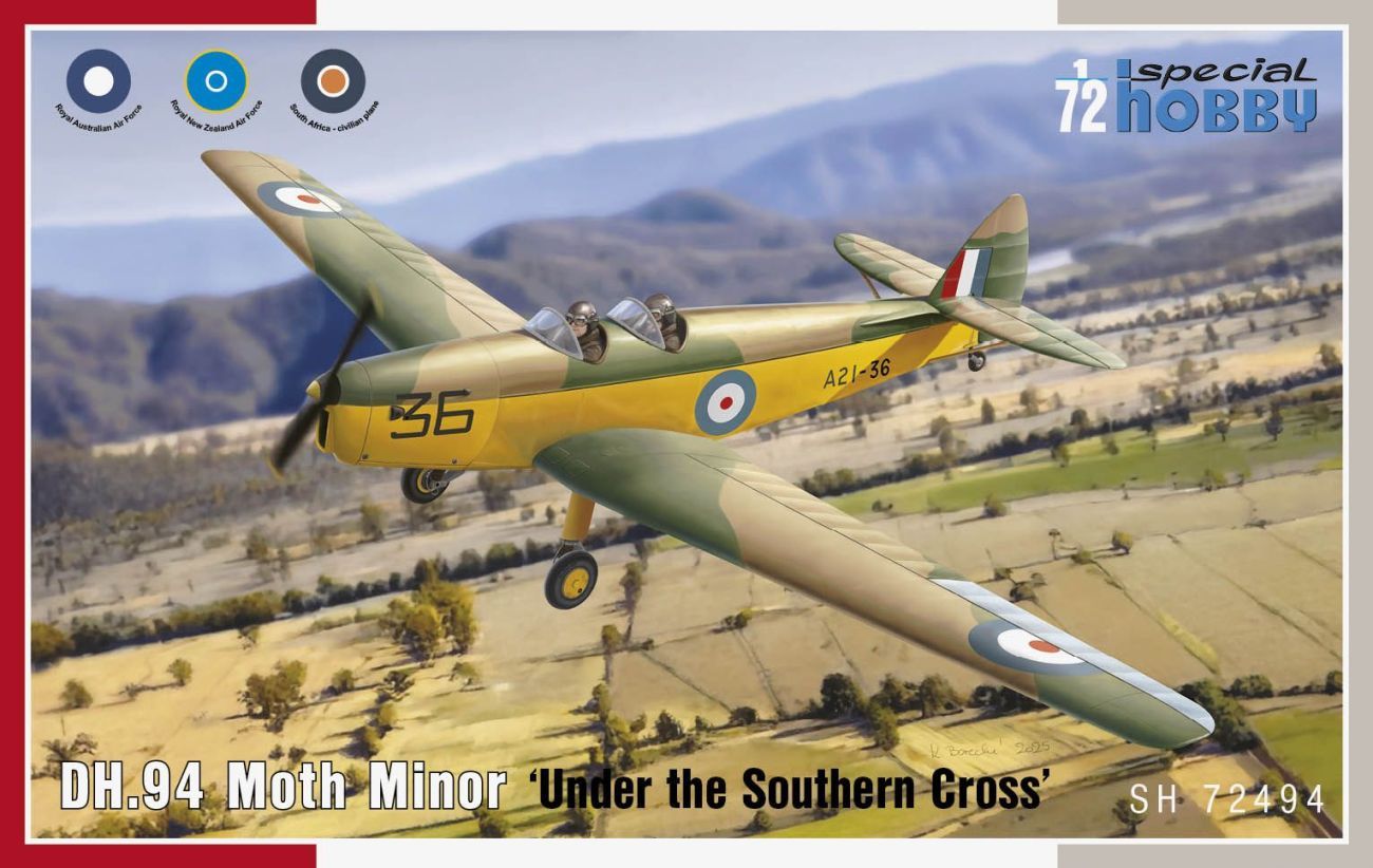 1:72  DH.94 Moth Minor ‘Under the Southern Cross’