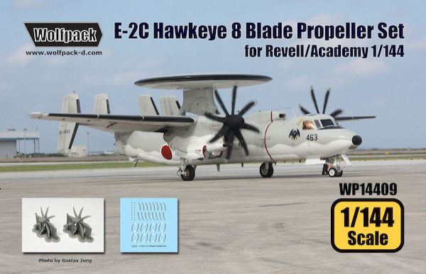 1:144 E2C Hawkeye F8 Blade propeller Set (Revell)
