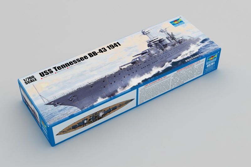 1:700 USS Tennessee BB-43 1941
