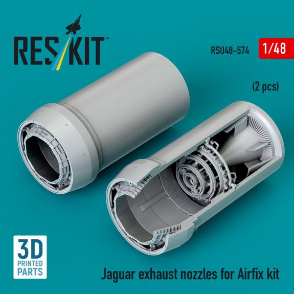 1:48 Jaguar exhaust nozzles for Airfix kit