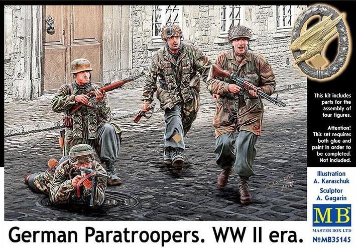 1:35 German Paratroopers