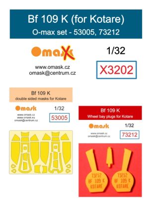 1:32 Bf 109 K O-max set (for Kotare)