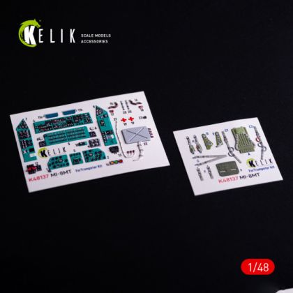 1:48 Mi-8MT - interior 3D decals for Trumpeter kit