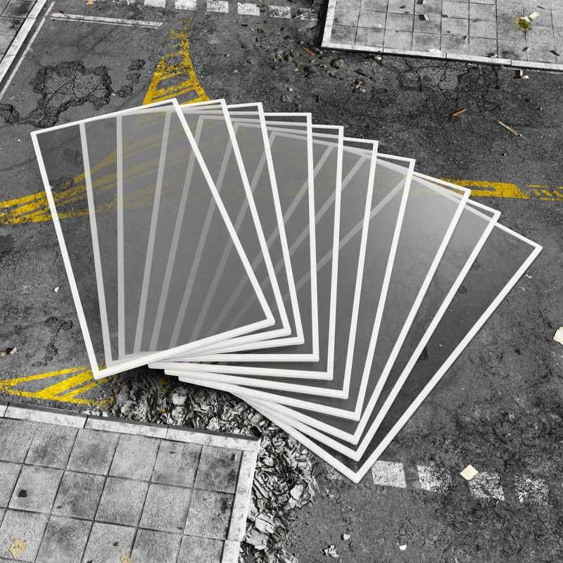 Basic WTC Glasspack Footprints 10x