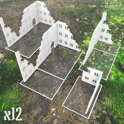 Basic Glasspack Footprints Wh40k compatible