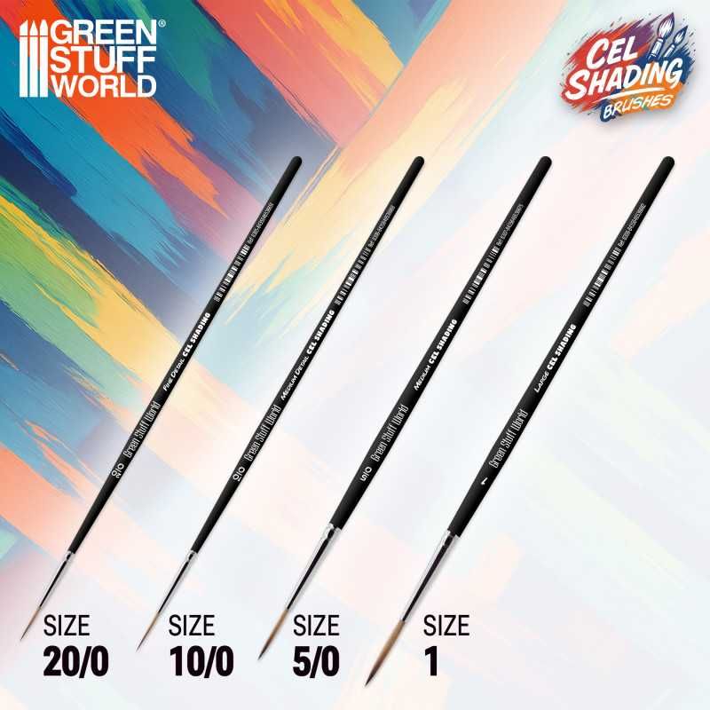 Synthetic Cel Shading Brushes Pack x4