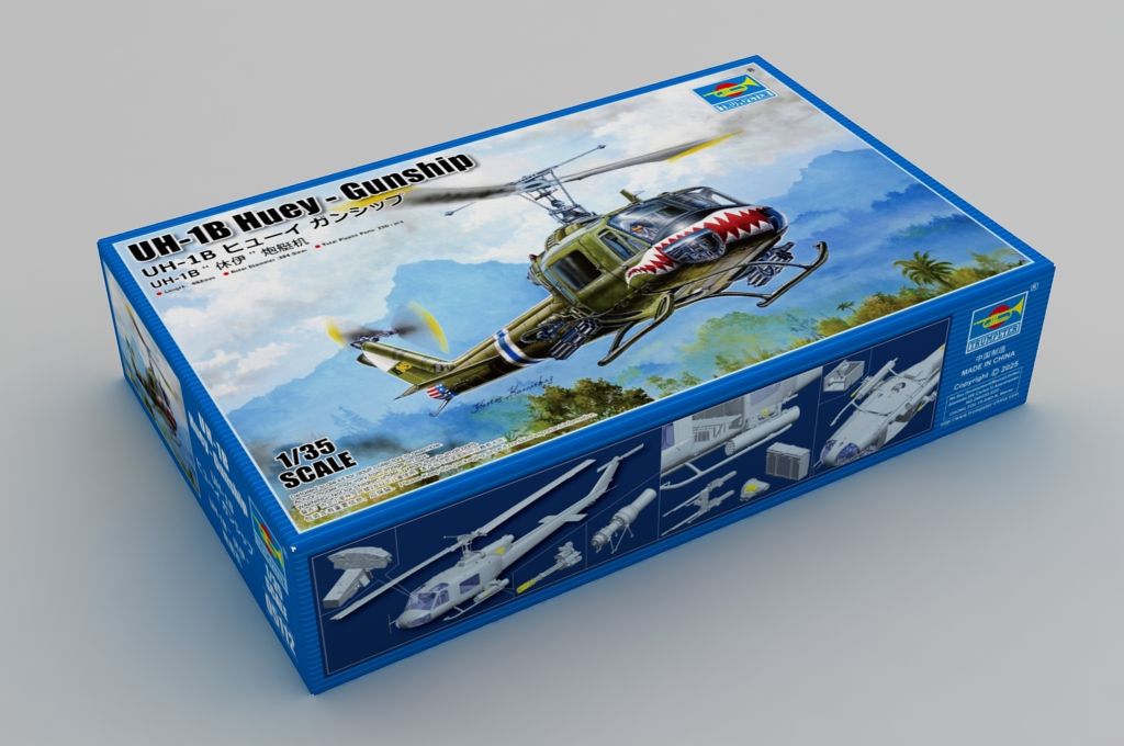 1:35 UH-1B Huey - Gunship