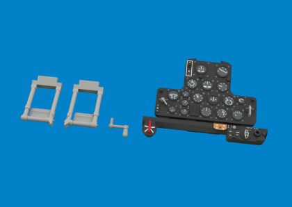 1:72 P-36A Dashboard for Arma Hobby