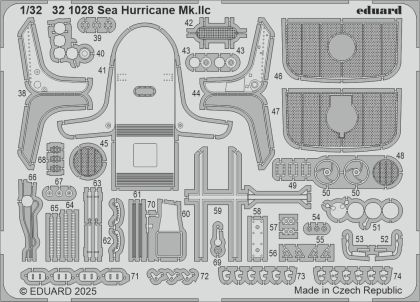 1:32 Sea Hurricane Mk.IIc detail set for Revell