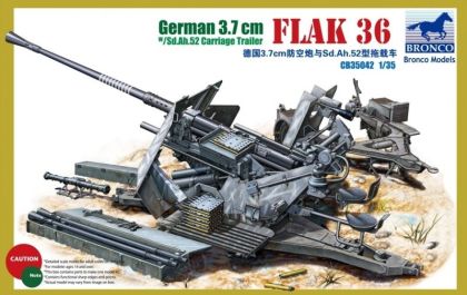 1:35 German 3.7cm Flak 36