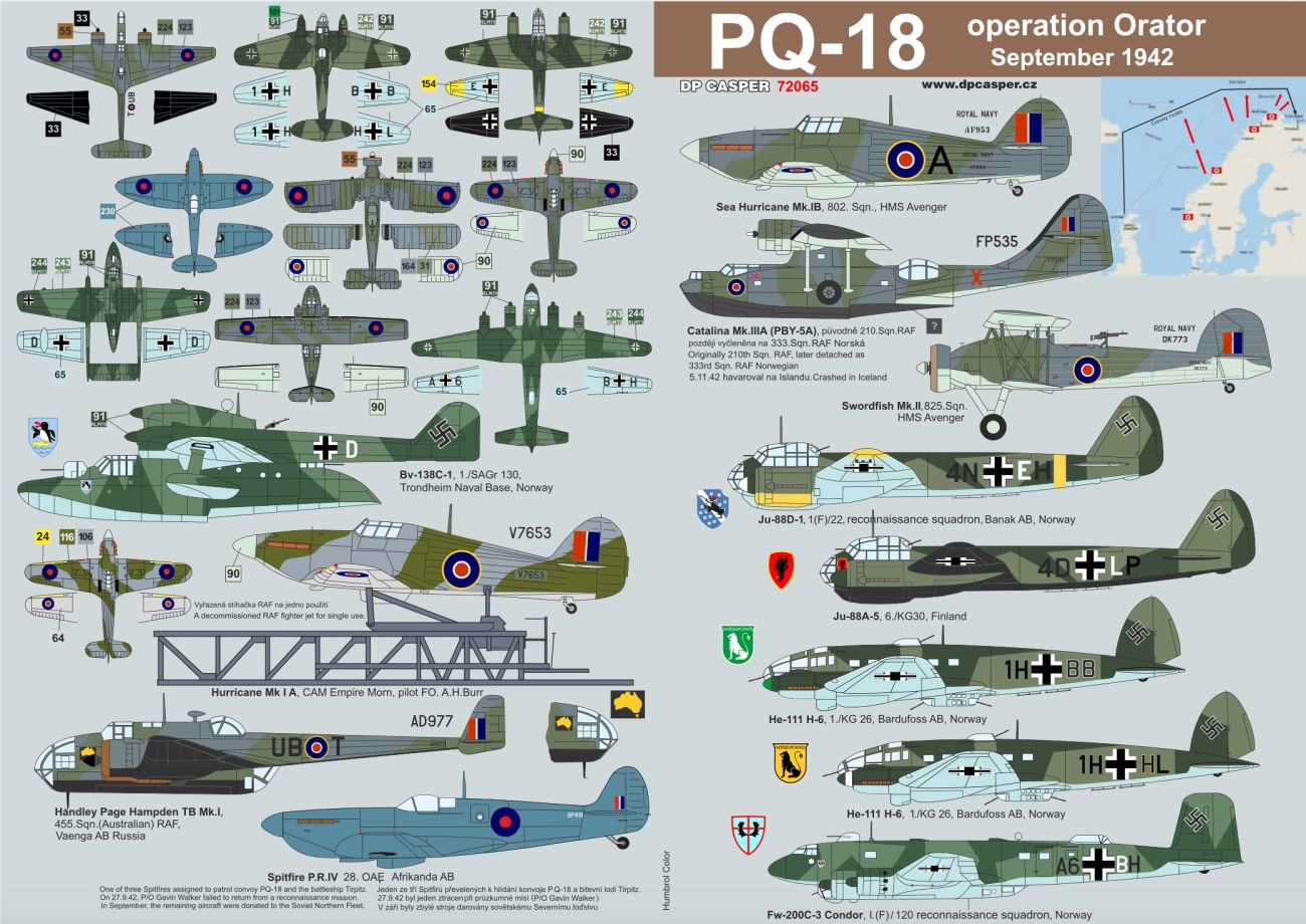 1:72 PQ-18 Operation Orator 1942