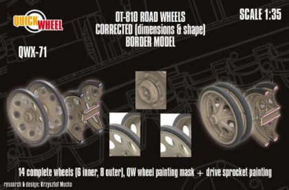 1:35 OT-810 - Corrected Road Wheels (for Border Kits)