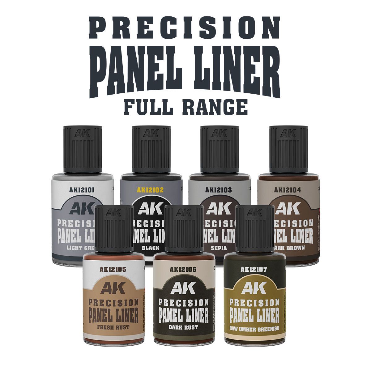 FULL RANGE PANEL LINERS (7 x 30ml)
