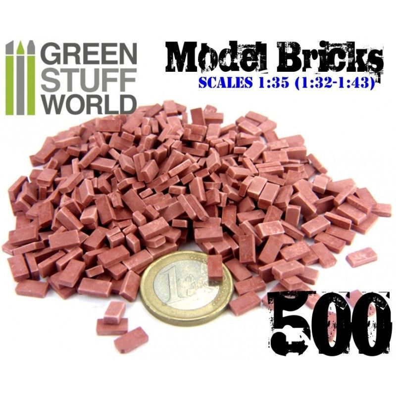 1:35 Model Bricks - Red x500