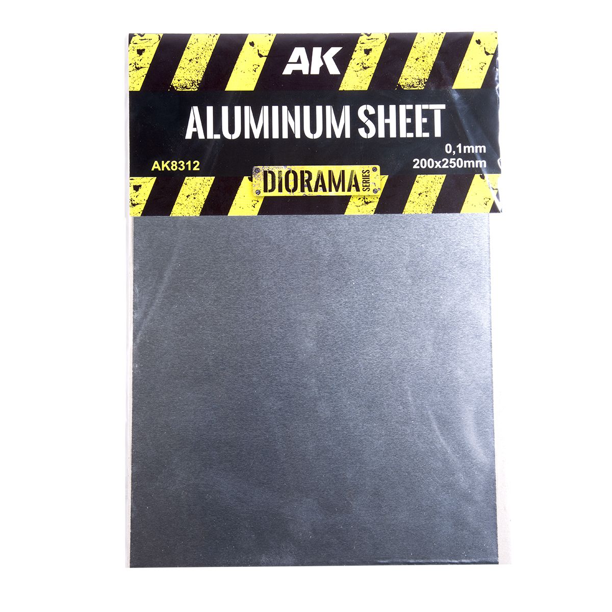 ALUMINUM SHEET 100UM (MICROMETER) 200X250MM