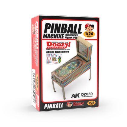 1:24 PINBALL MACHINE Central Park Flipper 1966 LIMITED EDITION