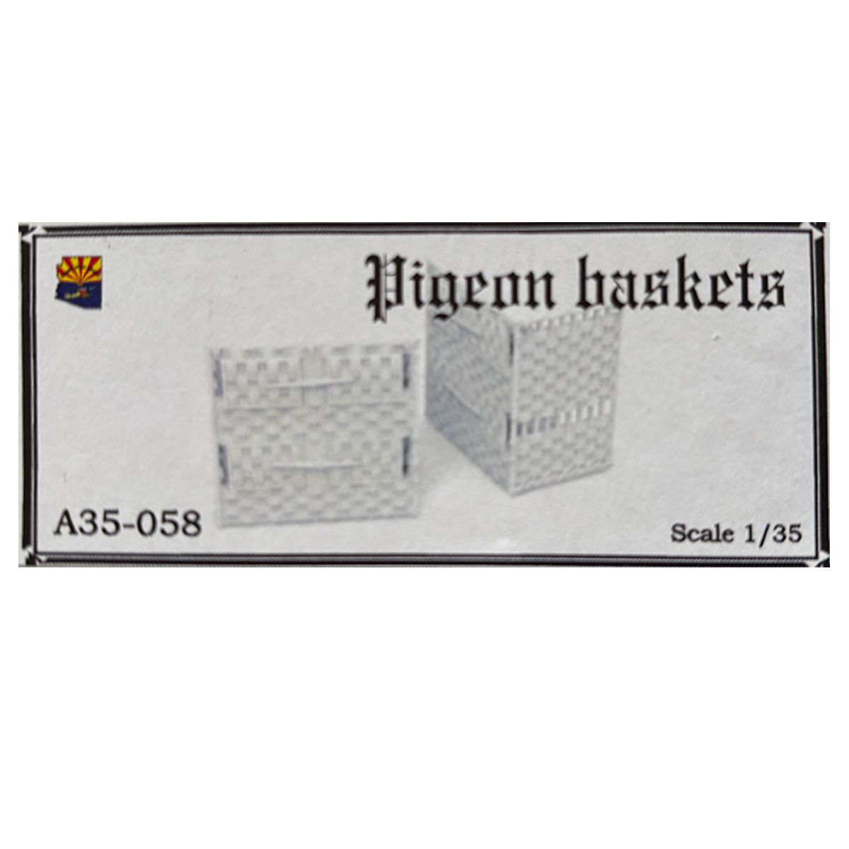 1:35 Pigeon Baskets (2pcs)