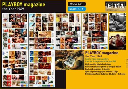 1:16 PLAYBOY - magazine 1969