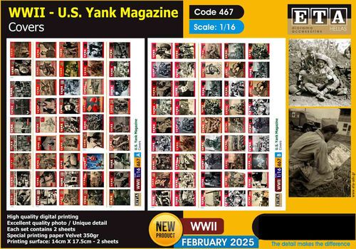 1:16 U.S. Yank magazine - cover