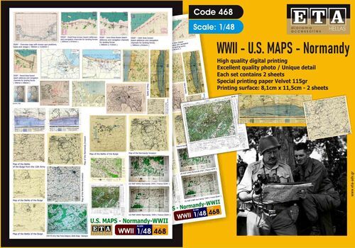 1:48 U.S. MAPS - D-DAY Normandy