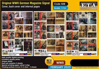 1:16 WW II German mazagine Signal