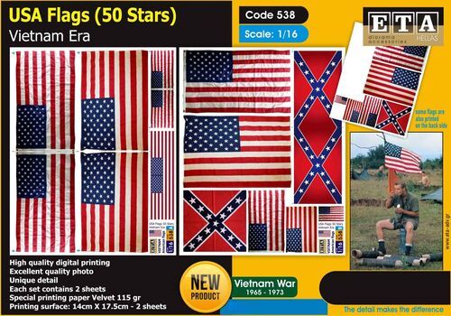 1:16 American Flags - Vietnam War