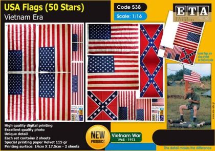 1:16 American Flags - Vietnam War