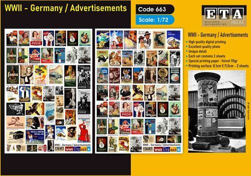 1:72 WWII Germany Advertisements