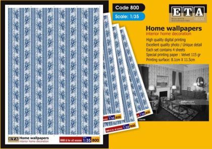 1:35 Home Wallpapers (4 Sheets)