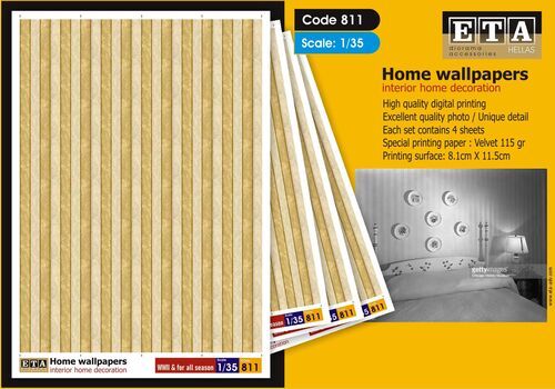 1:35 Home Wallpapers (4 Sheets)