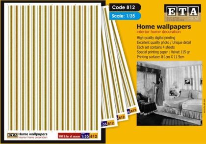 1:35 Home Wallpapers (4 Sheets)
