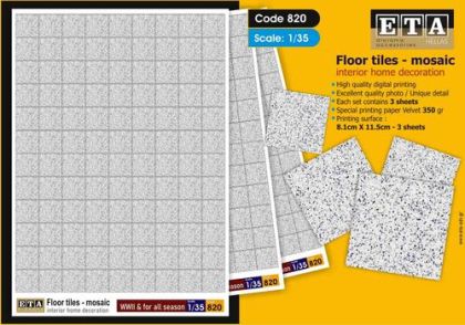 1:35 Floor Tiles - Mosaic (Interior Home Decoration)