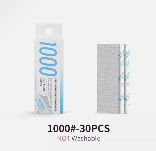 Adhesive Sandpaper #1000 (30 pcs)