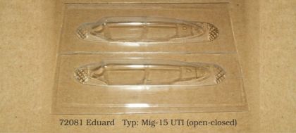 1:72 MiG-15UTI open/closed (EDA)