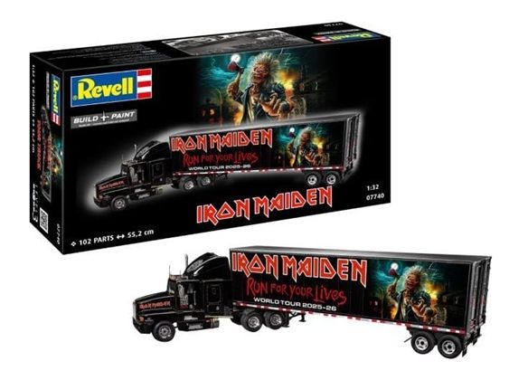 1:32 Iron Maiden Tour Truck