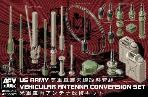 1:35 Modern Military Vehicle Antenna and Antenna Mount Conversion Set