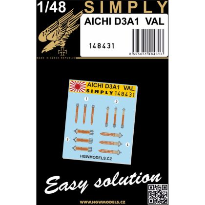 1:48 Aichi D3A1 Val - Seatbelts