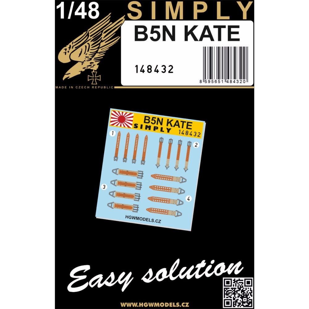 1:48 B5N Kate - Seatbelts