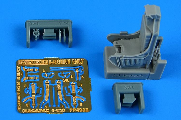 1:48 Douglas A-4F/A-4G/A-4H/A-4K/A-4M Skyhawk II early ejection seat (ESCAPAC 1C-3 type)