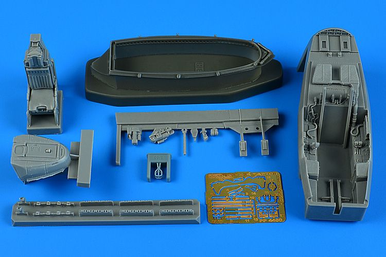 1:48 F-22A Raptor cockpit set for academy