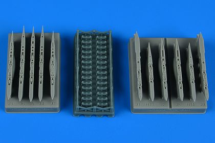 1:72 A-10A/C Thunderbolt II pylons for GWH