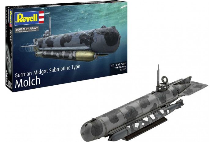 1:72 German Midget Submarine Type Molch