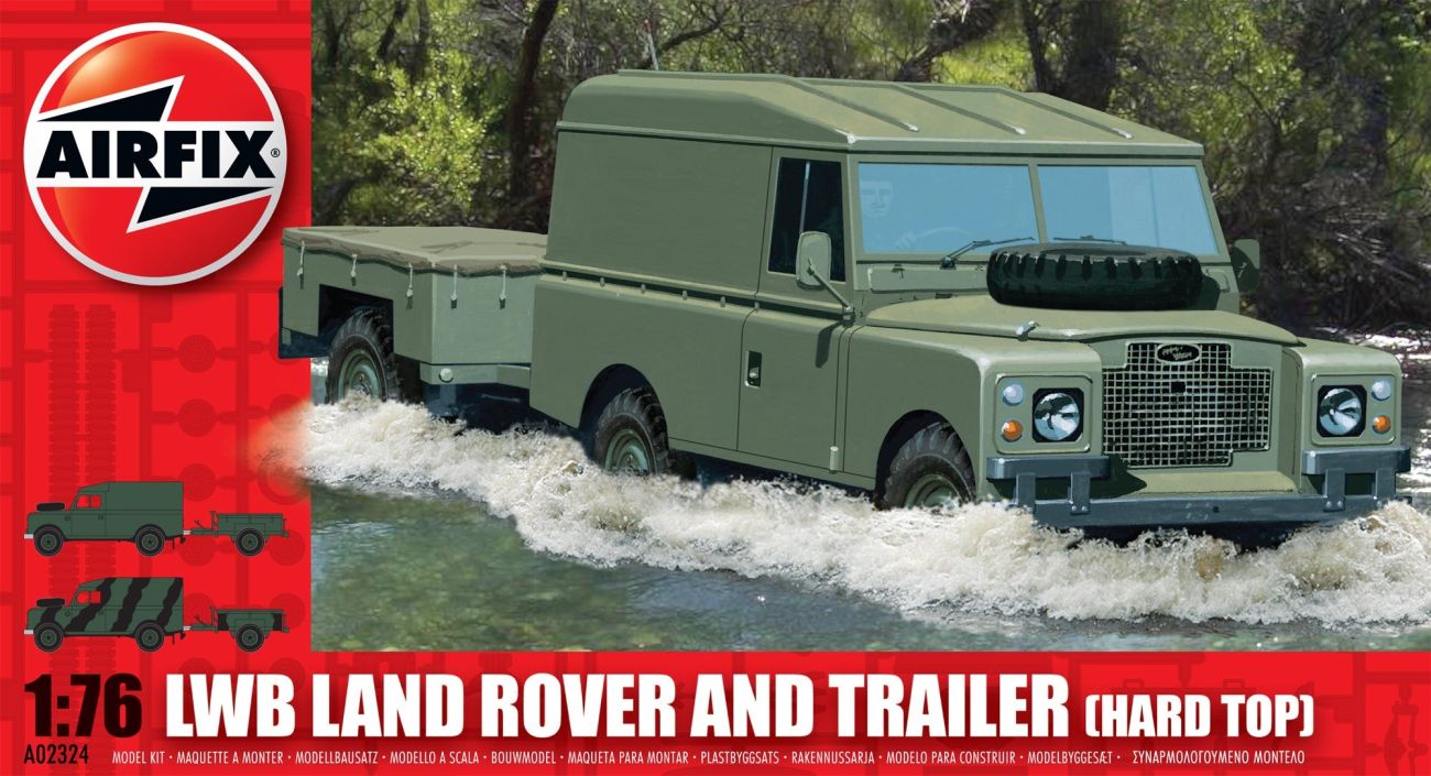 1:76 LWB Landrover (Hard Top)