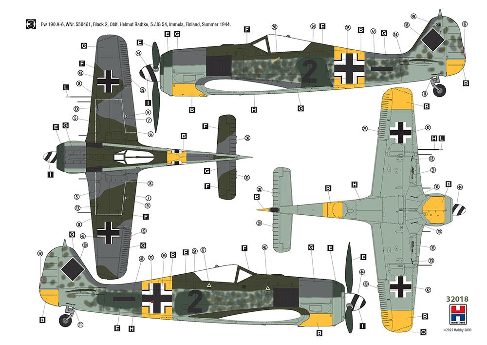 1:32 Focke-Wulf Fw-190A-6 Eastern Front