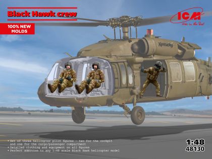 1:48 Black Hawk Crew (3 figures)