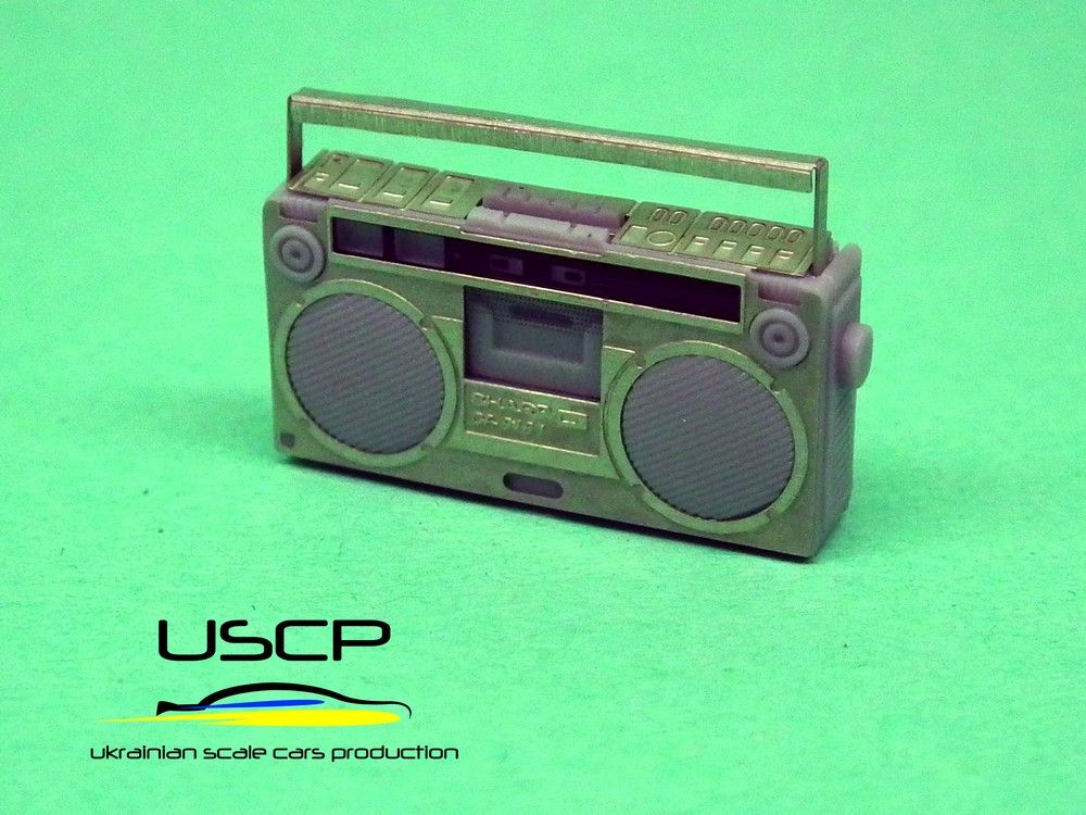 1:24 Sharp GF-9191 BoomBox